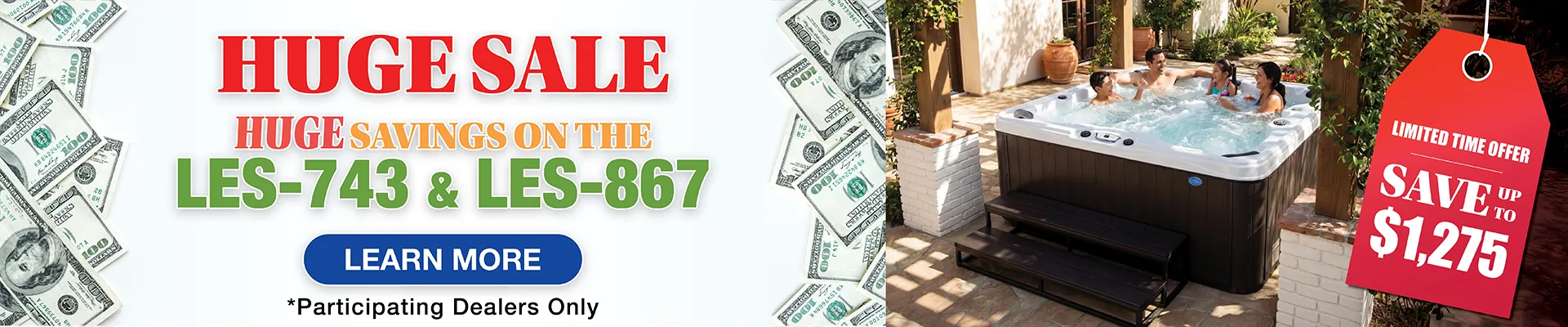 Calspas hot tub being used in a family setting - Sterling Heights